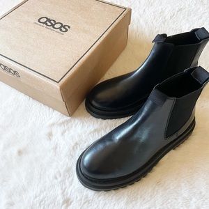 ASOS Design Leather Boots